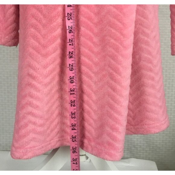 Hotel Spa Collections Robe Women One Size Pink Long Sleeves Front Pockets - Picture 12 of 15